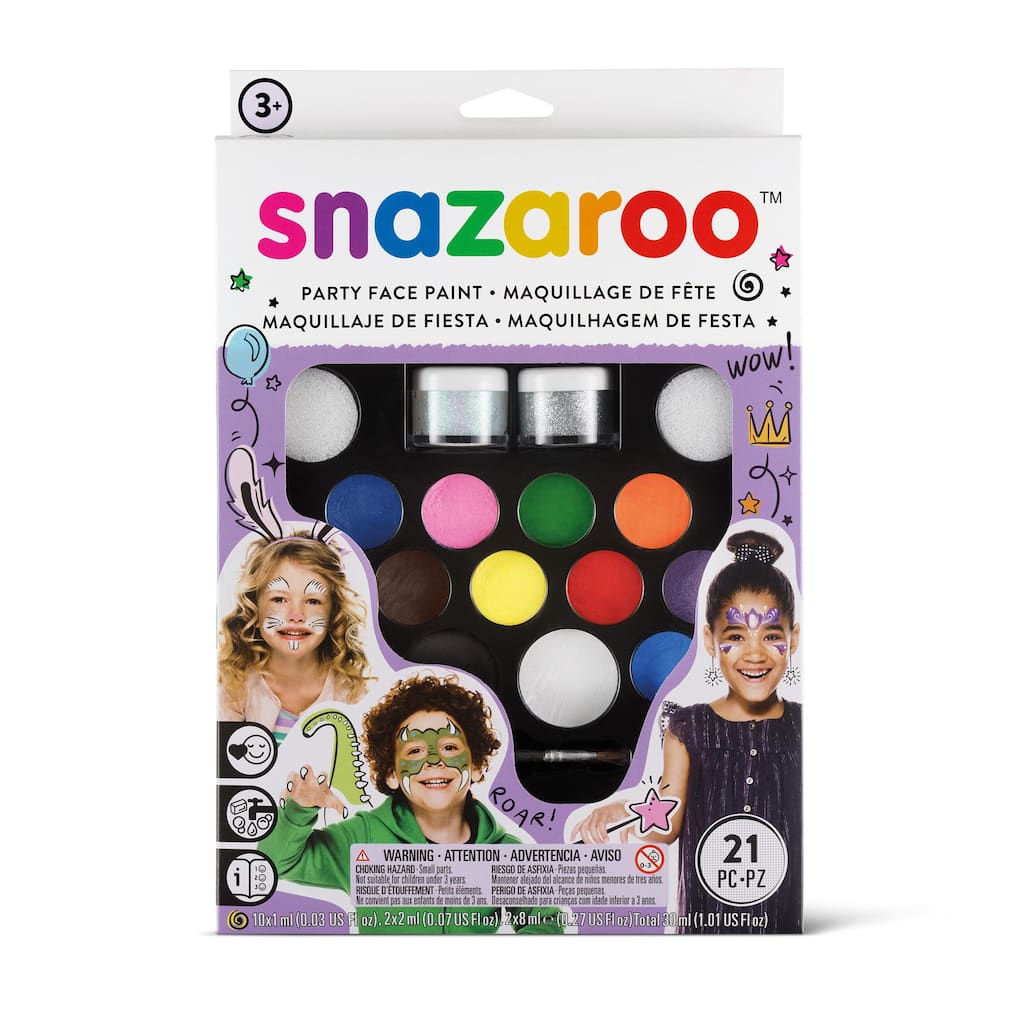 Find The Snazaroo Ultimate Party Pack Face Painting Kit At Michaels